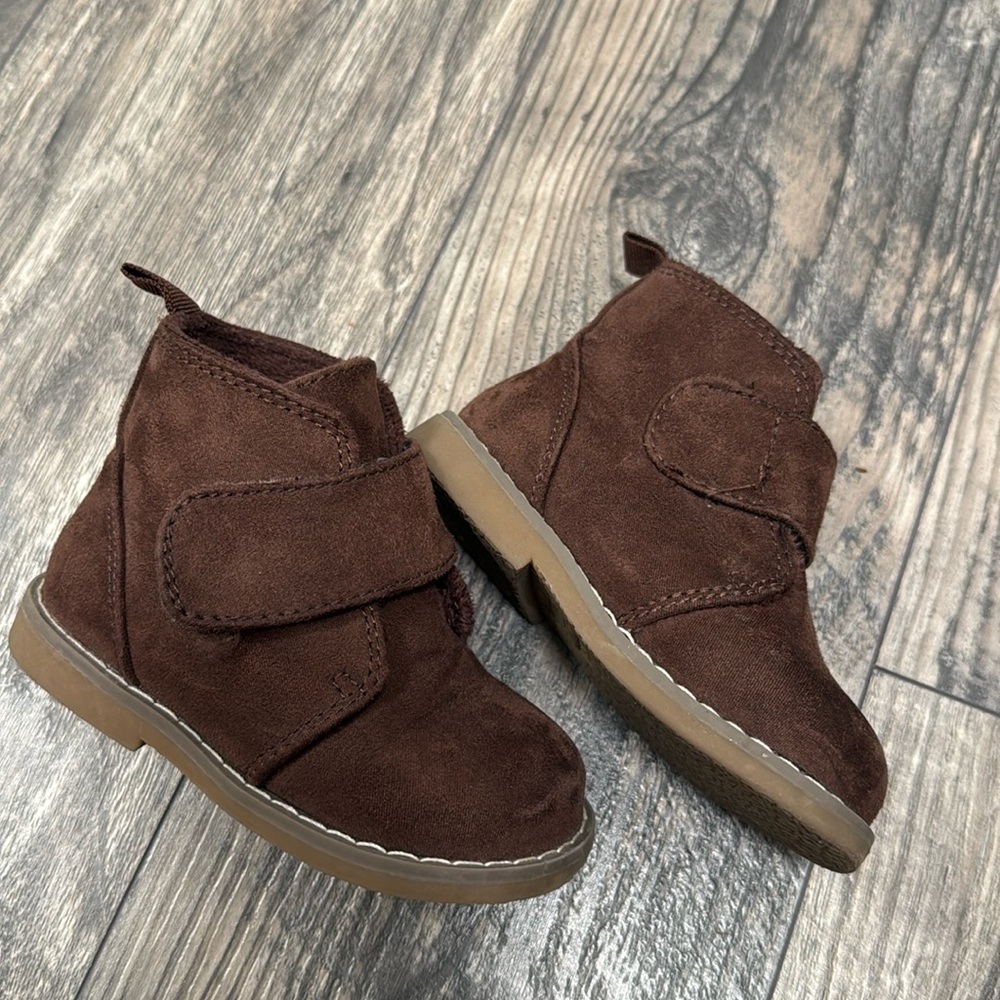 H&M warm Lined Boots brown size 5.5 toddler girl boy gently used